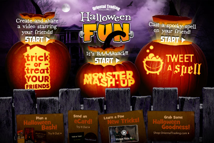 OTC Halloween Fun Site